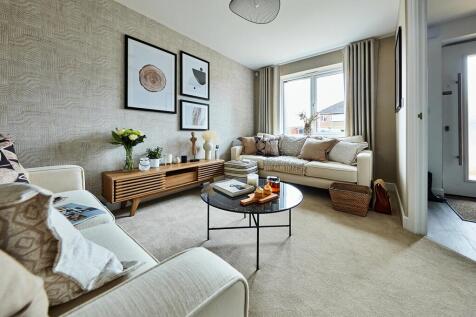 A bright and airy lounge offers a place for the family to enjoy time together