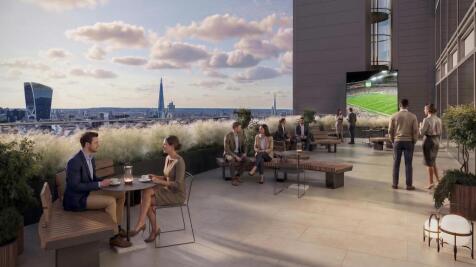 88 Wood St - communal terrace