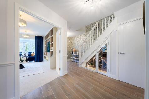 Spacious entrance hallway