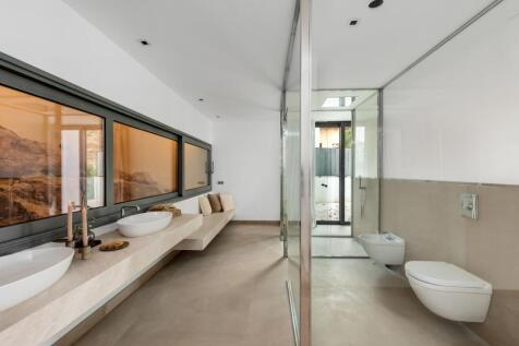 Bathroom with walk-in shower