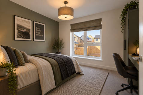Hollymead Square - The Aubrey, Number 78 - Bedroom