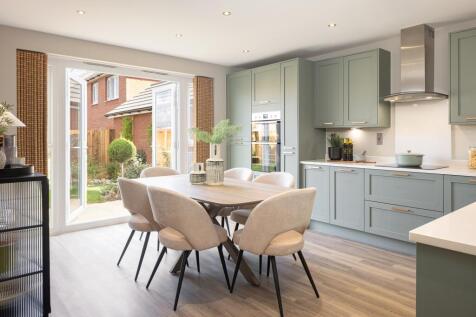Kitchen diner in the Marlow detached four bedroom home