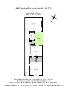 48B Cleveland Mansions London W2 6DB