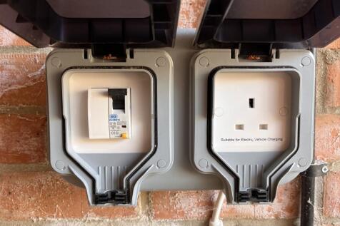 EV Charger located i