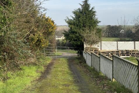 Entrance to Potential Development Land