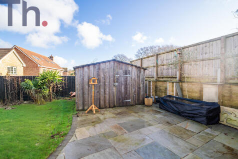 Rear Garden &amp; Storage Shed