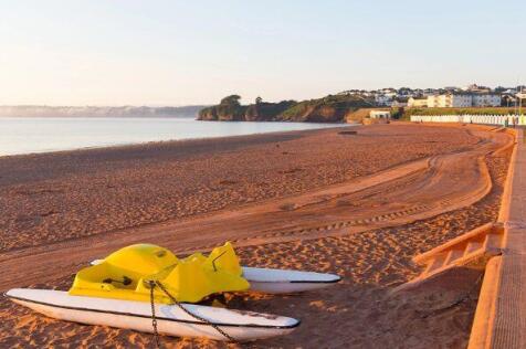 Nearby Beach at Waterside Holiday Park, Devon
