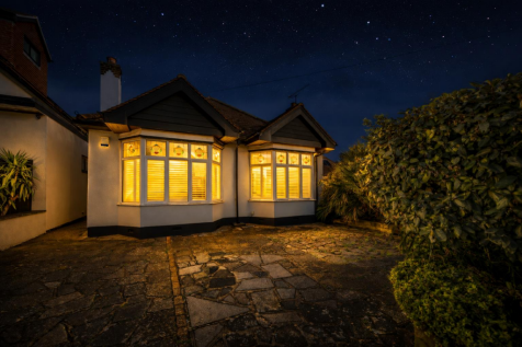 AI Night Front Of Property