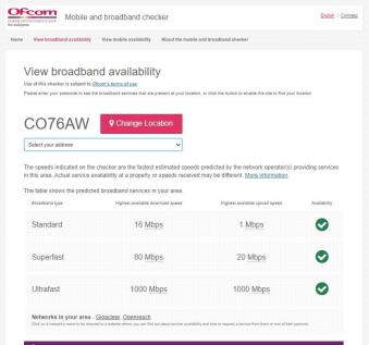 Broadband Check