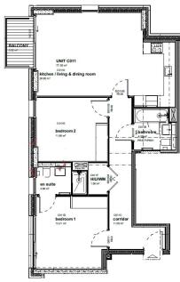 Block C - 2 bed