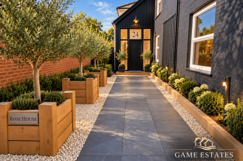 Front path