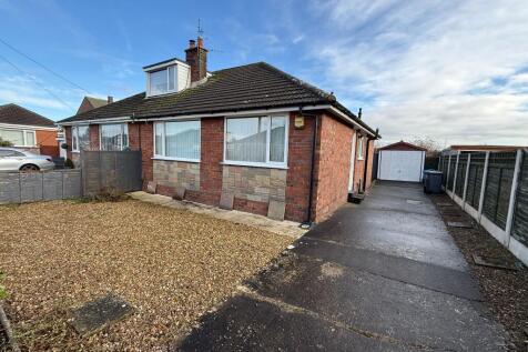 Two bedroom, semi-detached bungalow