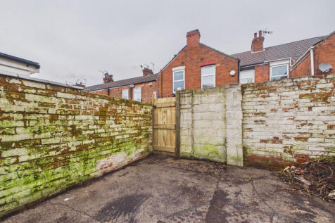 Rear of property