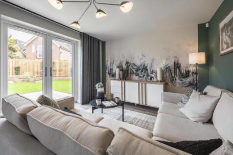 Indicative Living Room, Contemporary Modern Decoration