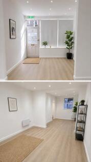 Bright and spacious modern entrance hallway...