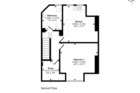 Flat D, 88 Hillfield Avenue, Hornsey, London, N8 7DN