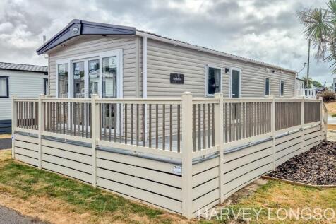 ABI Amberley holiday caravan exterior with decking