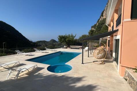 Pool terrace to view