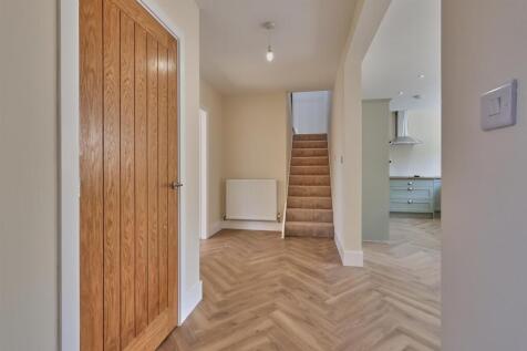 Open plan entrance hallway
