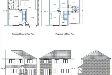 Proposed side extension