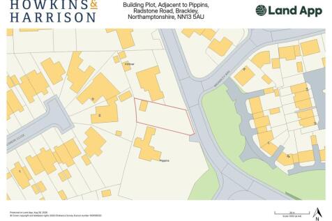 Land app- Building plot adjacent to Pippins, Radst
