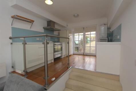 Bright modern kitchen with direct garden access...