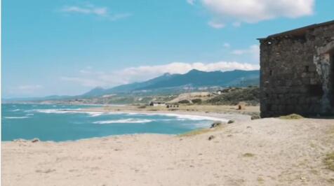 Nearby coastline