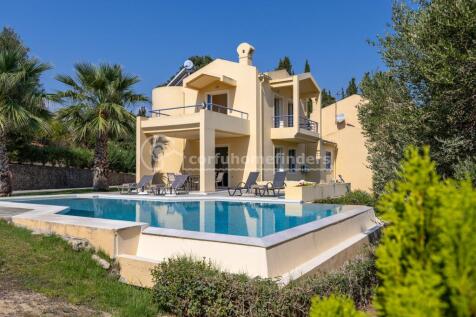 Pool to villa