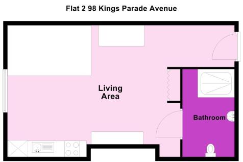 Kings Parade Avenue, Flat 2, F/F Right Front, Clifton, Bristol, BS8 photo 4