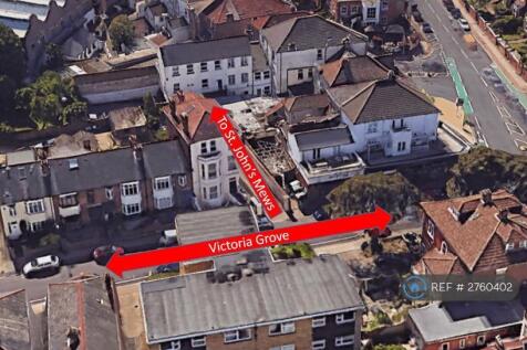 Location Of St. John's Mew Off Victoria Grove