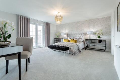 Main bedroom offers plenty of space &amp; enjoys a private dressing room