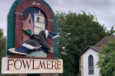 Fowlmere sign