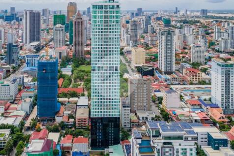 20th Floor 2 Bedroom Condo For Sale -J Tower 2, BKK1, Phnom Penh