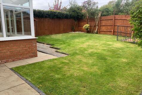 Rear garden