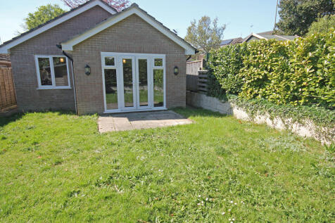 Rear of property