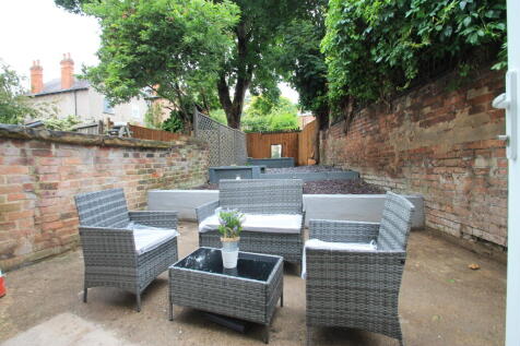 Garden seating area