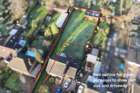 Red Outline for guide purposes to show plot size a