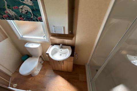 Bathroom inside ABI Derwent 2 bedroom holiday home