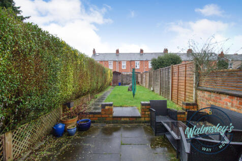 Rear garden from house