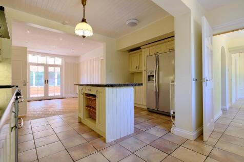 Kitchen/diner leading to laundry