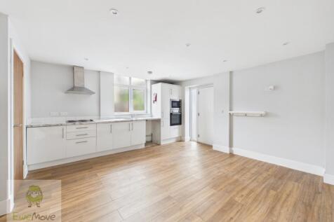 Living room and kitchen