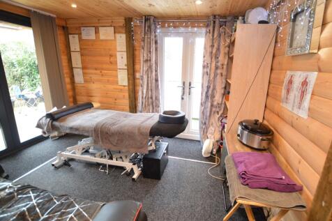 purpose built log cabin