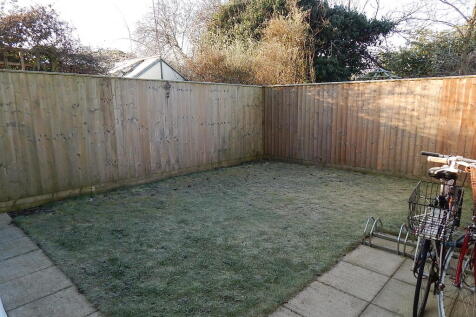 Rear garden