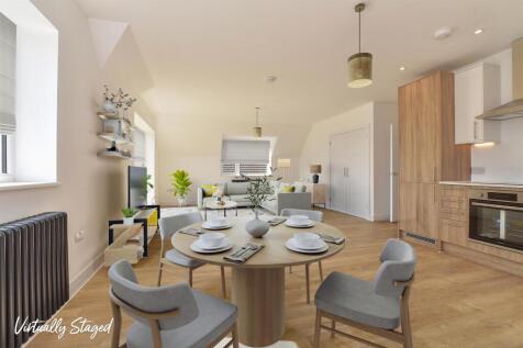 Lounge Kitchen Diner Staged