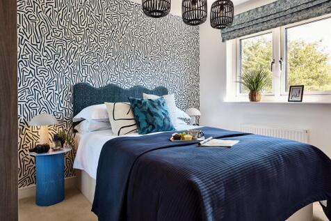 Bedroom 2 allows for guests to stay the weekend