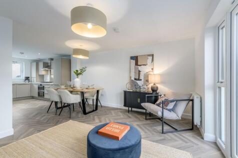 Lounge/dining area in 4 bedroom Stewarton house type