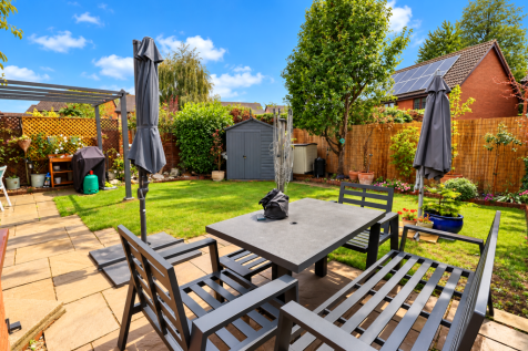 Rear garden