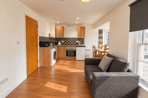 Bright Modern Open-Plan Apartment Interior