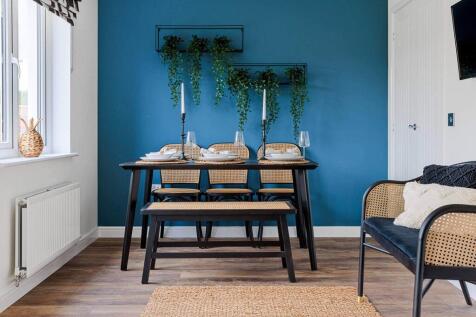 Enjoy the space to relax and eat in the open kitchen diner