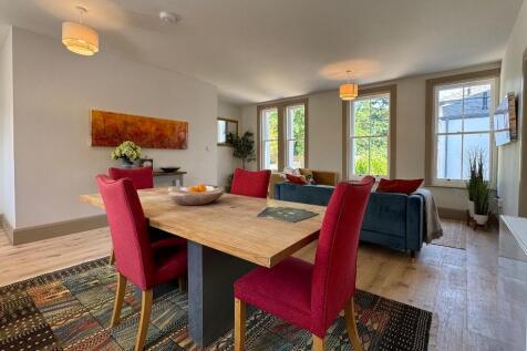 Open plan living area